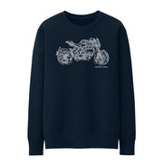 JL Illustration For A MV Agusta Brutale Dragster 800RR Motorbike Fan Jumper