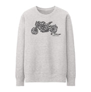 JL Illustration For A MV Agusta Dragster 800RC 2017 Motorbike Fan Jumper