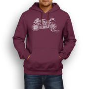 JL Illustration For A MV Agusta F3 675RC 2017 Motorbike Fan Hoodie