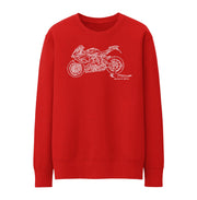 JL Illustration For A MV Agusta F3 800RC 2017 Motorbike Fan Jumper