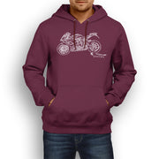 JL Illustration For A MV Agusta F3 800RC 2017 Motorbike Fan Hoodie