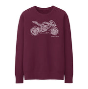 JL Illustration For A MV Agusta F3 800 AGO 2015 Motorbike Fan Jumper