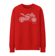 JL Illustration For A MV Agusta F3 800 AGO 2015 Motorbike Fan Jumper