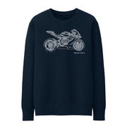 JL Illustration For A MV Agusta F3 800 AGO 2015 Motorbike Fan Jumper