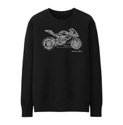 JL Illustration For A MV Agusta F3 800 AGO 2015 Motorbike Fan Jumper