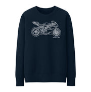 JL Illustration For A MV Agusta F4RR 2016 Motorbike Fan Jumper