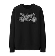 JL Illustration For A MV Agusta F4RR 2016 Motorbike Fan Jumper