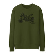 JL Illustration For A MV Agusta Turismo Veloce 800 Motorbike Fan Jumper