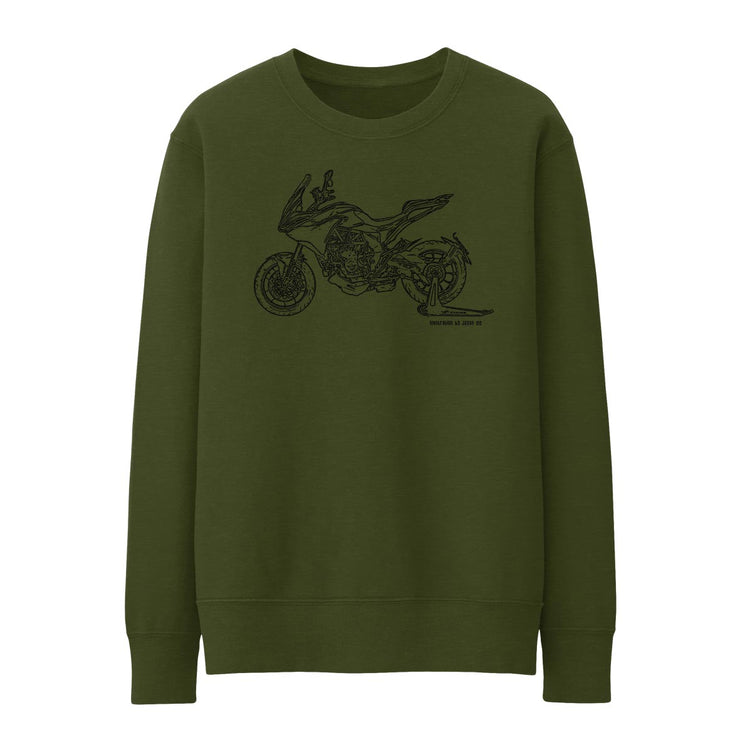 JL Illustration For A MV Agusta Turismo Veloce 800 Motorbike Fan Jumper