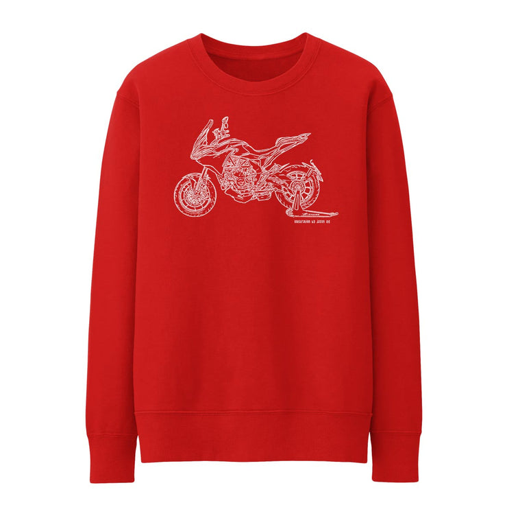 JL Illustration For A MV Agusta Turismo Veloce 800 Motorbike Fan Jumper