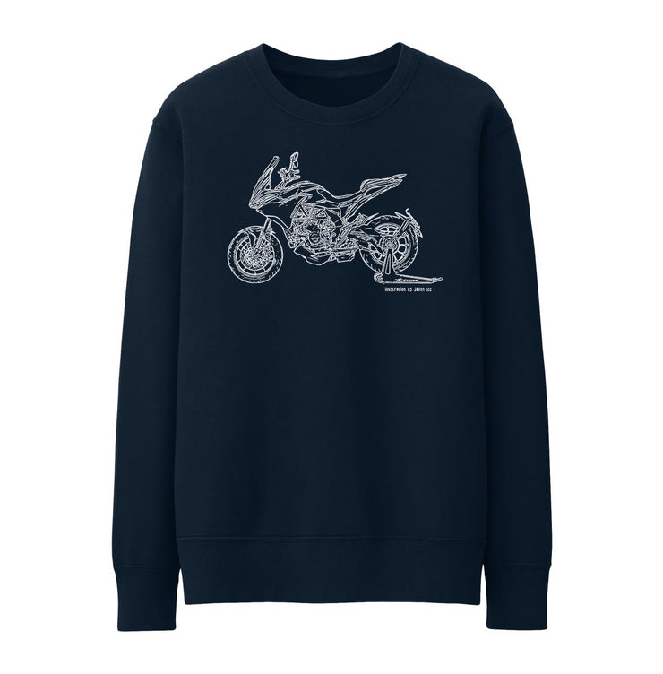 JL Illustration For A MV Agusta Turismo Veloce 800 Motorbike Fan Jumper