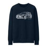 JL Illustration For A Mercedes Benz AMG A35 Motorcar Fan Jumper