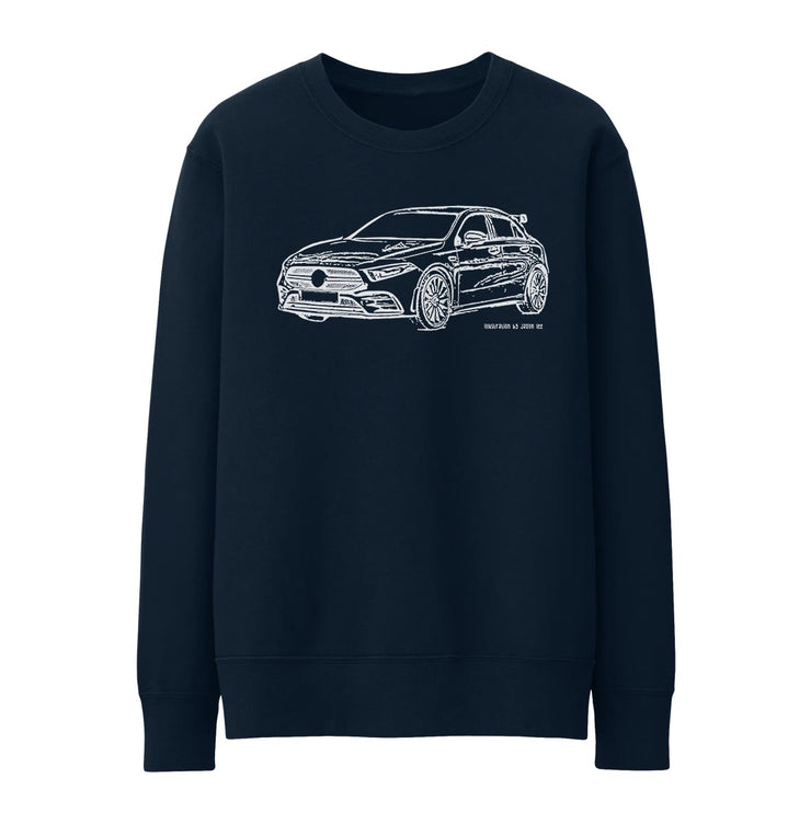 JL Illustration For A Mercedes Benz AMG A35 Motorcar Fan Jumper