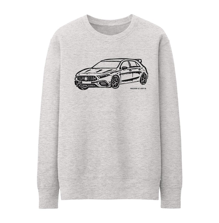 JL Illustration For A Mercedes Benz AMG A45 S Motorcar Fan Jumper