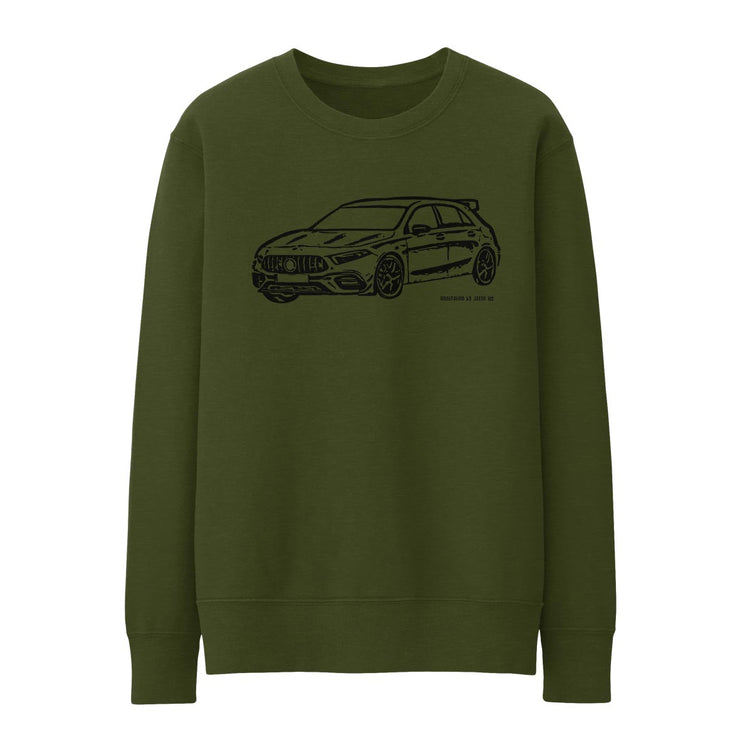 JL Illustration For A Mercedes Benz AMG A45 S Motorcar Fan Jumper