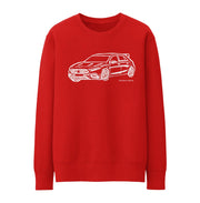 JL Illustration For A Mercedes Benz AMG A45 S Motorcar Fan Jumper