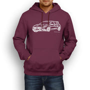 JL Illustration For A Mercedes Benz AMG A45 S Motorcar Fan Hoodie