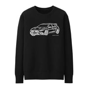 JL Illustration For A Mercedes Benz AMG A45 S Motorcar Fan Jumper