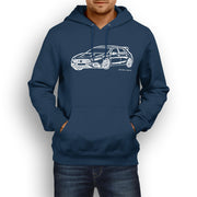 JL Illustration For A Mercedes Benz AMG A45 S Motorcar Fan Hoodie