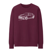 JL Illustration For A Mercedes Benz A Class Motorcar Fan Jumper