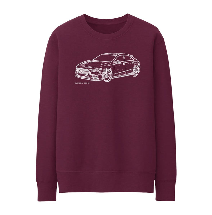 JL Illustration For A Mercedes Benz A Class Motorcar Fan Jumper