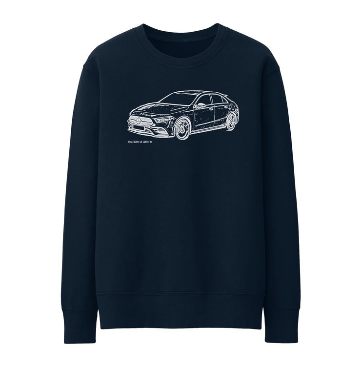 JL Illustration For A Mercedes Benz A Class Motorcar Fan Jumper