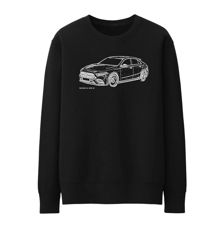 JL Illustration For A Mercedes Benz A Class Motorcar Fan Jumper