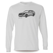 JL Illustration For A Mercedes Benz E Class Motorcar Fan LS-Tshirt