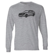 JL Illustration For A Mercedes Benz E Class Motorcar Fan LS-Tshirt
