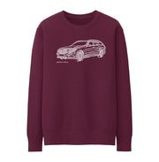 JL Illustration For A Mercedes Benz E Class Motorcar Fan Jumper