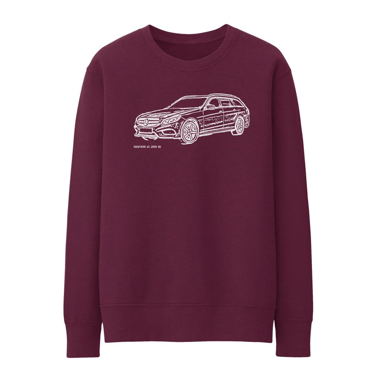 JL Illustration For A Mercedes Benz E Class Motorcar Fan Jumper