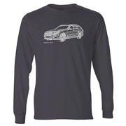 JL Illustration For A Mercedes Benz E Class Motorcar Fan LS-Tshirt