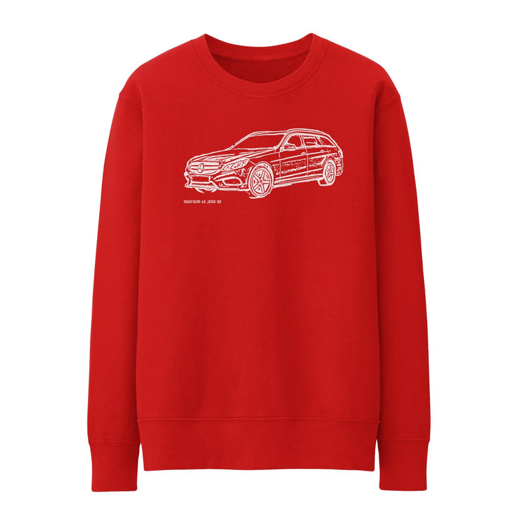 JL Illustration For A Mercedes Benz E Class Motorcar Fan Jumper