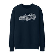 JL Illustration For A Mercedes Benz E Class Motorcar Fan Jumper