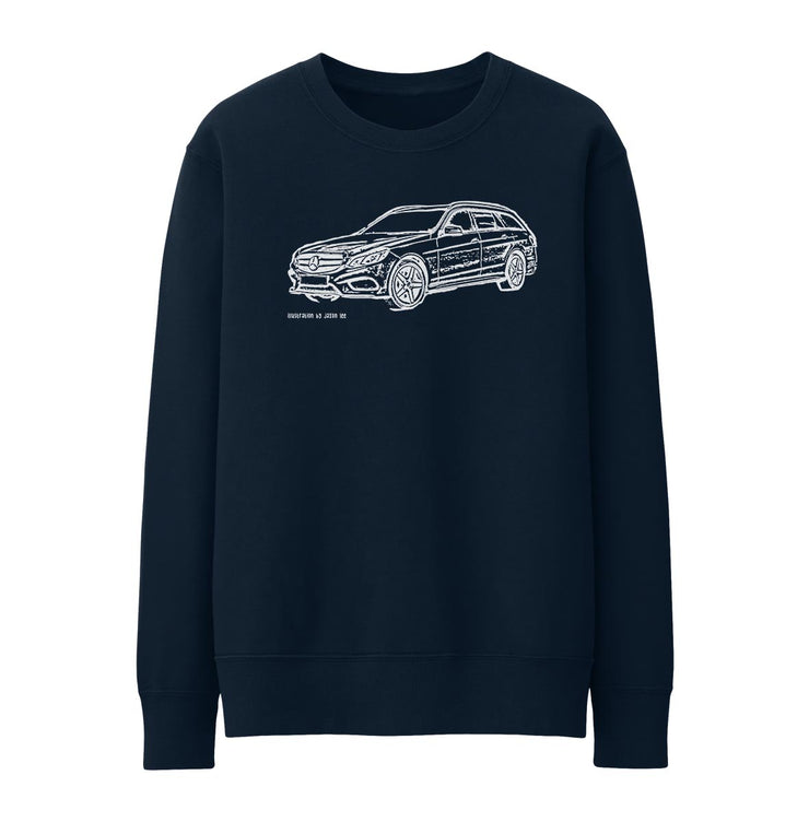 JL Illustration For A Mercedes Benz E Class Motorcar Fan Jumper
