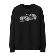 JL Illustration For A Mercedes Benz E Class Motorcar Fan Jumper