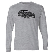 JL Illustration For A Mercedes Benz S Class Motorcar Fan LS-Tshirt