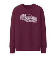 JL Illustration For A Mercedes Benz S Class Motorcar Fan Jumper