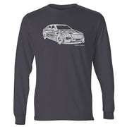 JL Illustration For A Mercedes Benz S Class Motorcar Fan LS-Tshirt