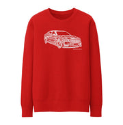 JL Illustration For A Mercedes Benz S Class Motorcar Fan Jumper