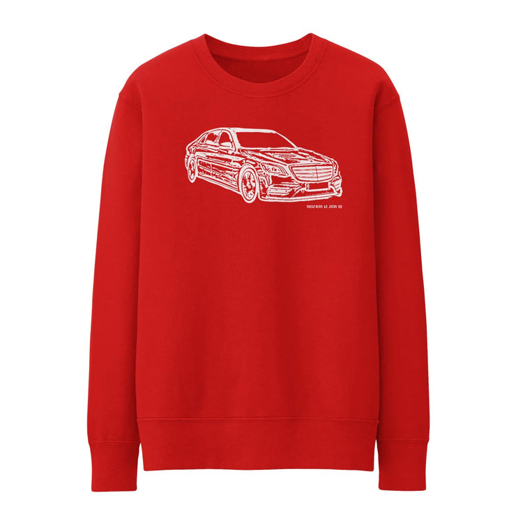 JL Illustration For A Mercedes Benz S Class Motorcar Fan Jumper