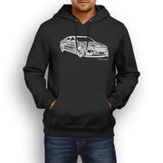 JL Illustration For A Mercedes Benz S Class Motorcar Fan Hoodie