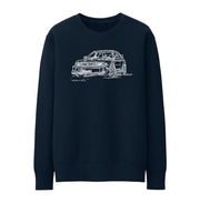 JL Illustration For A Mitsubishi EVO VI Tommi Makinen Motorcar Fan Jumper