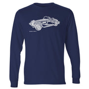JL Illustration For A Morgan Plus 8 Motorcar Fan LS-Tshirt