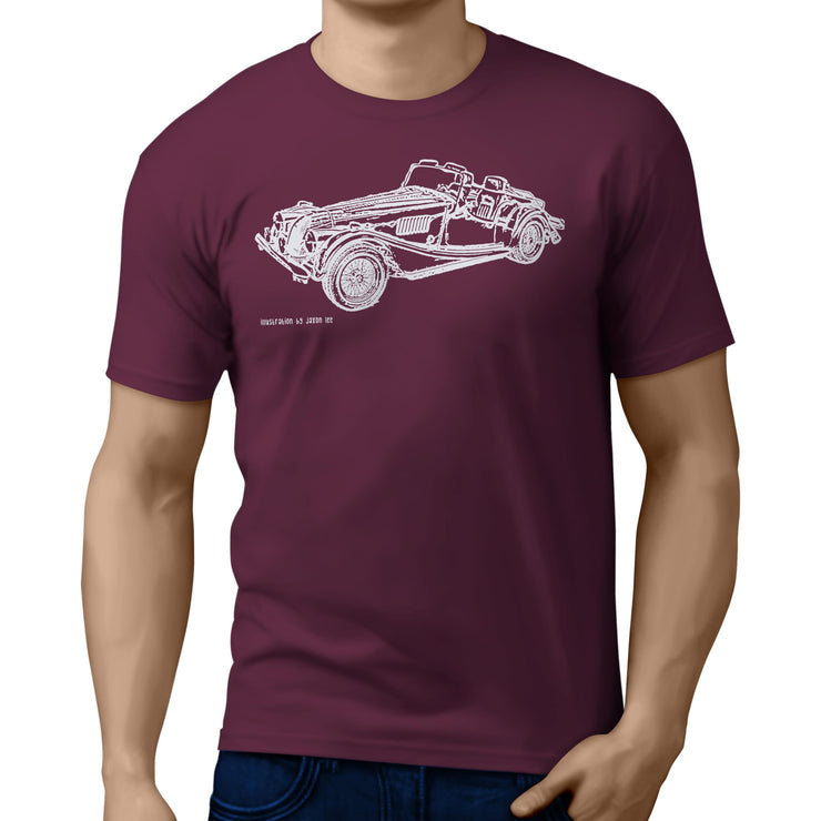 JL* Illustration For A Morgan Plus 8 Motorcar Fan T-shirt