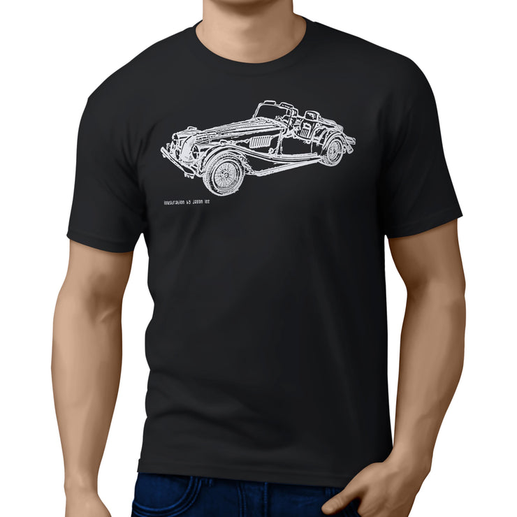 JL* Illustration For A Morgan Plus 8 Motorcar Fan T-shirt