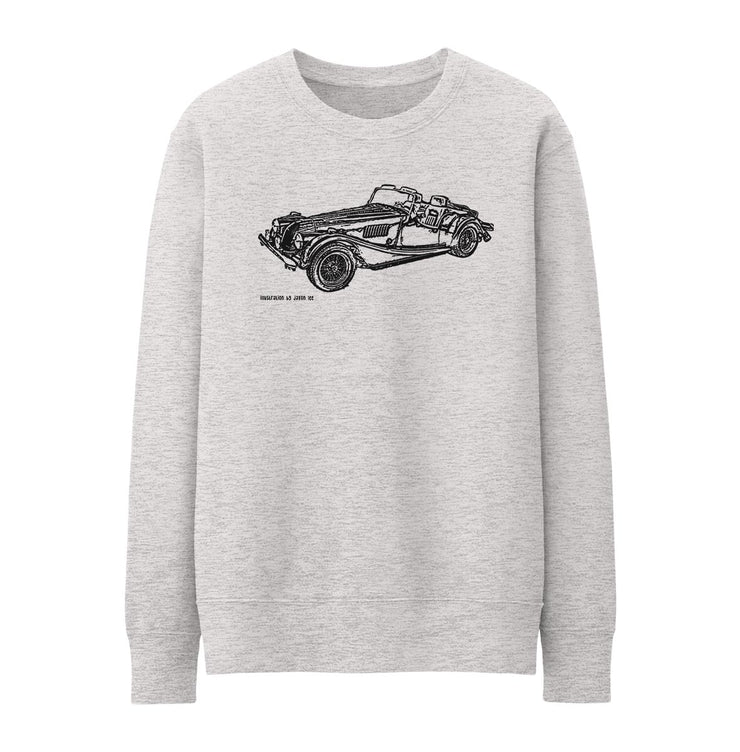 JL Illustration For A Morgan Plus 8 Motorcar Fan Jumper