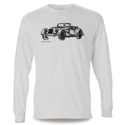 JL Illustration For A Morgan V6 Roadster Motorcar Fan LS-Tshirt