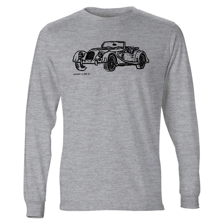 JL Illustration For A Morgan V6 Roadster Motorcar Fan LS-Tshirt