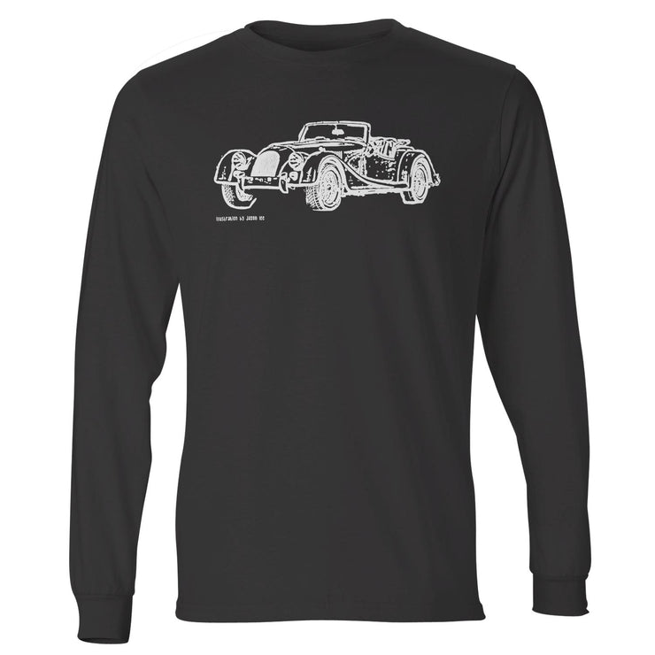 JL Illustration For A Morgan V6 Roadster Motorcar Fan LS-Tshirt